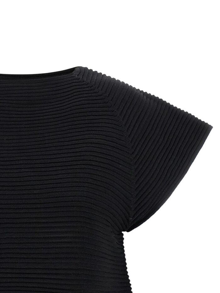 ISSEY MIYAKE 'Corrugated Knit' Dress