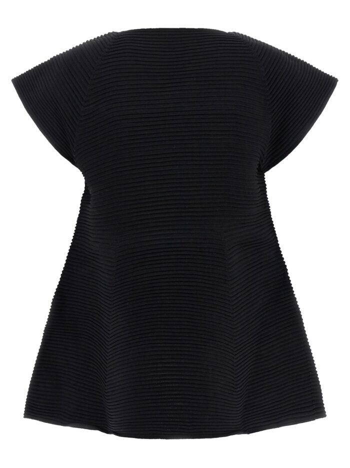 ISSEY MIYAKE 'Corrugated Knit' Dress