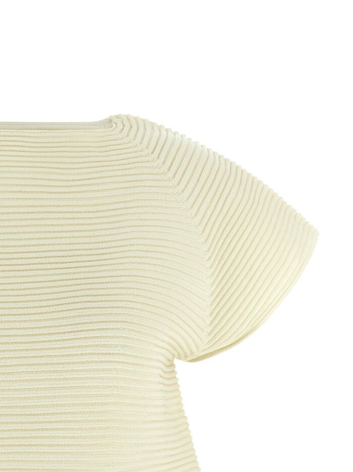 ISSEY MIYAKE 'Corrugated Knit' Dress