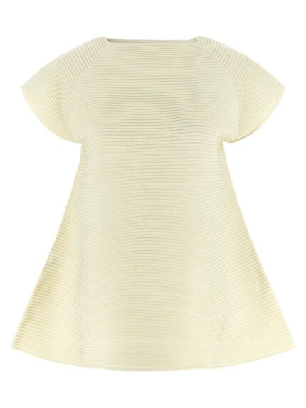 ISSEY MIYAKE 'Corrugated Knit' Dress