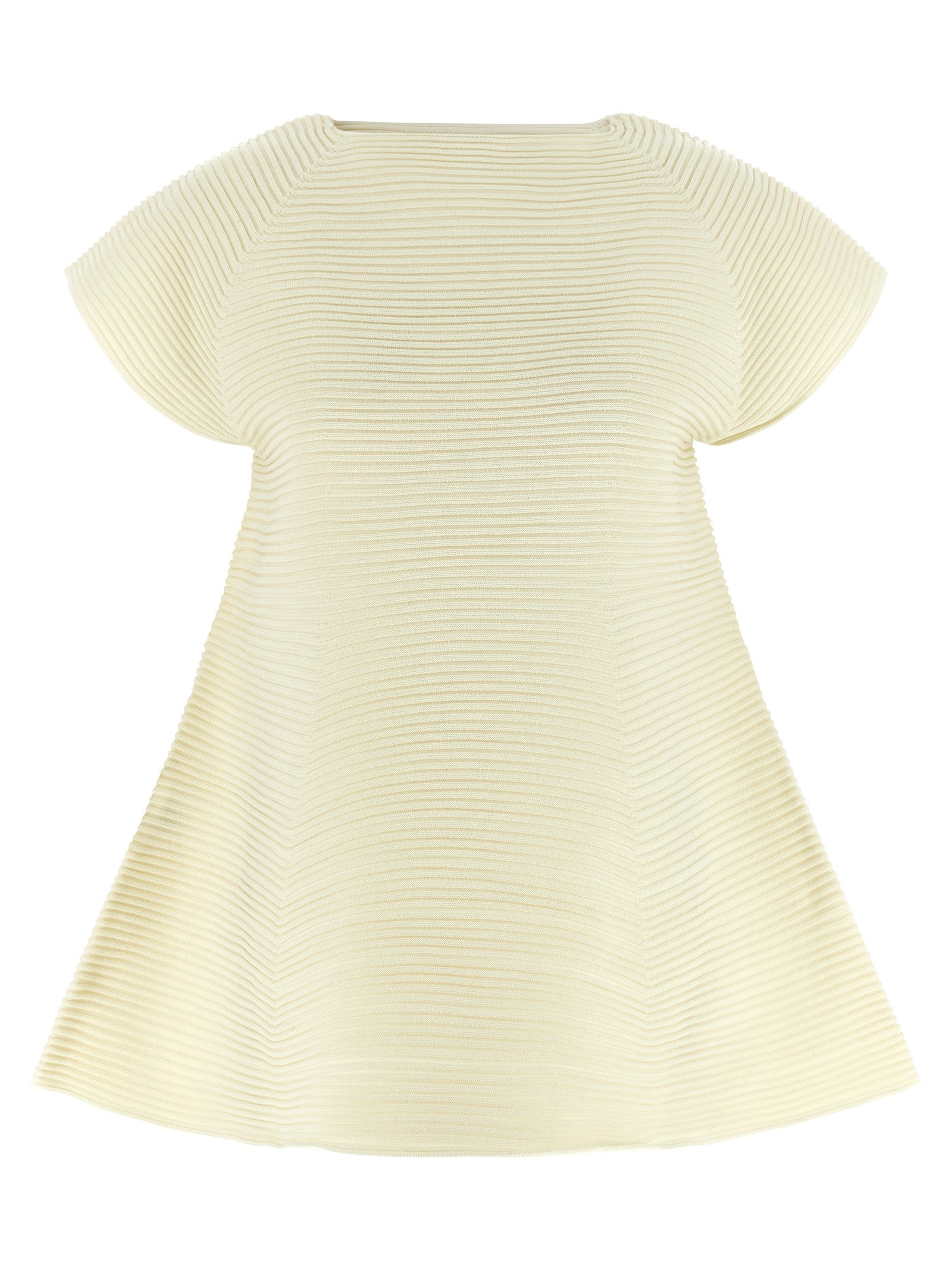 ISSEY MIYAKE 'Corrugated Knit' Dress
