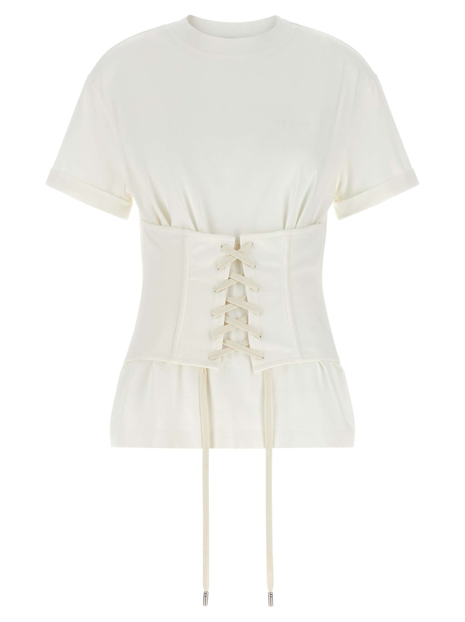 MCQUEEN Corset T-shirt