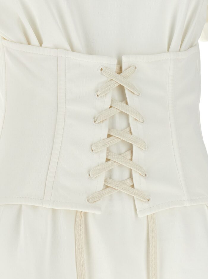 MCQUEEN Corset T-shirt
