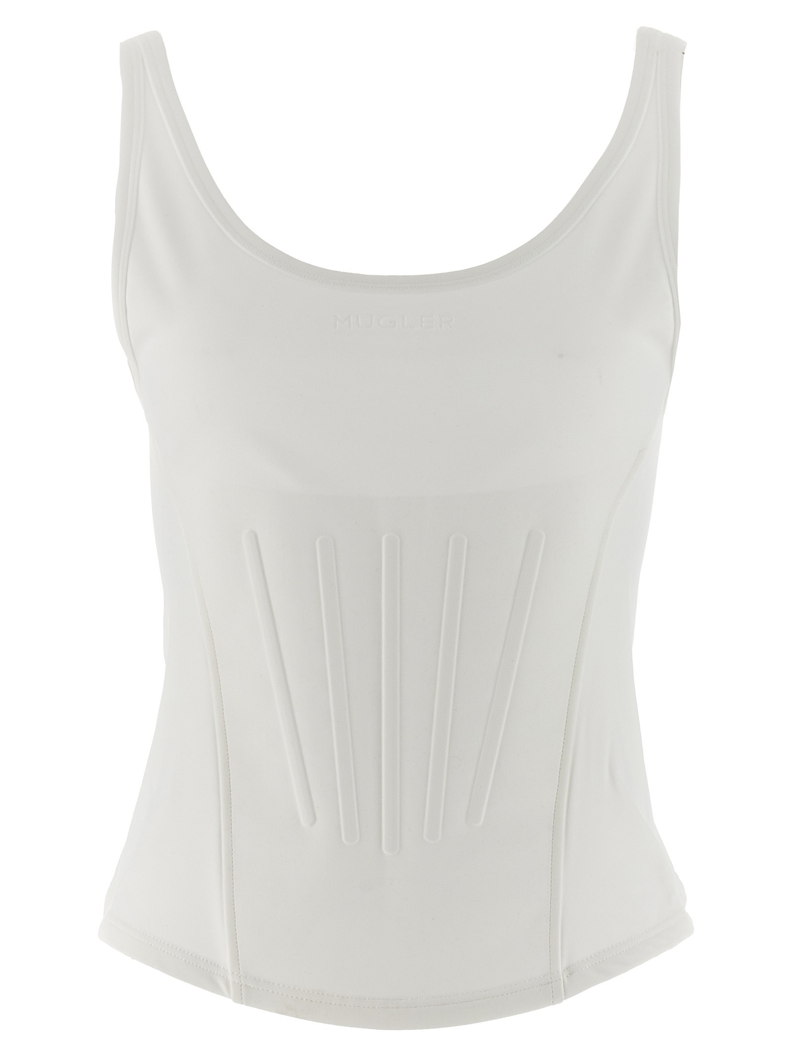 MUGLER 'Corseted' Tank Top