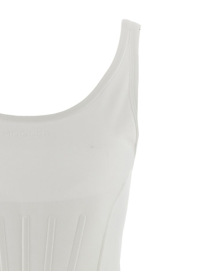 MUGLER 'Corseted' Tank Top