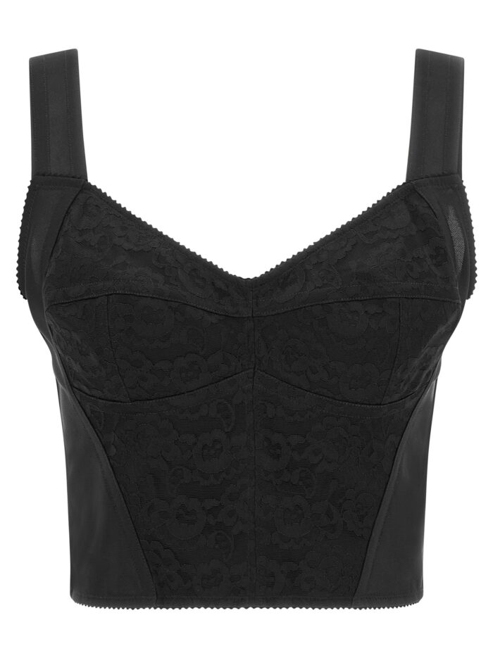 dolce & gabbana 'corsetteria' bustier top Dolce & Gabbana 'Corsetteria' Bustier Top