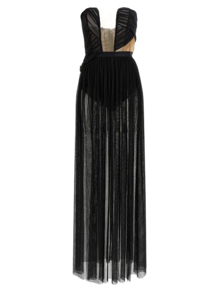 NENSI DOJAKA 'Corsetto Draped Gown' Dress