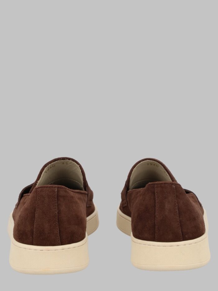 CORVARI Suede Boat Loafers
