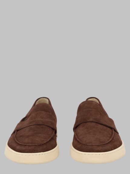 CORVARI Suede Boat Loafers