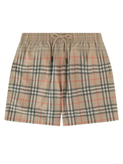 Burberry Costume Con Stampa Check