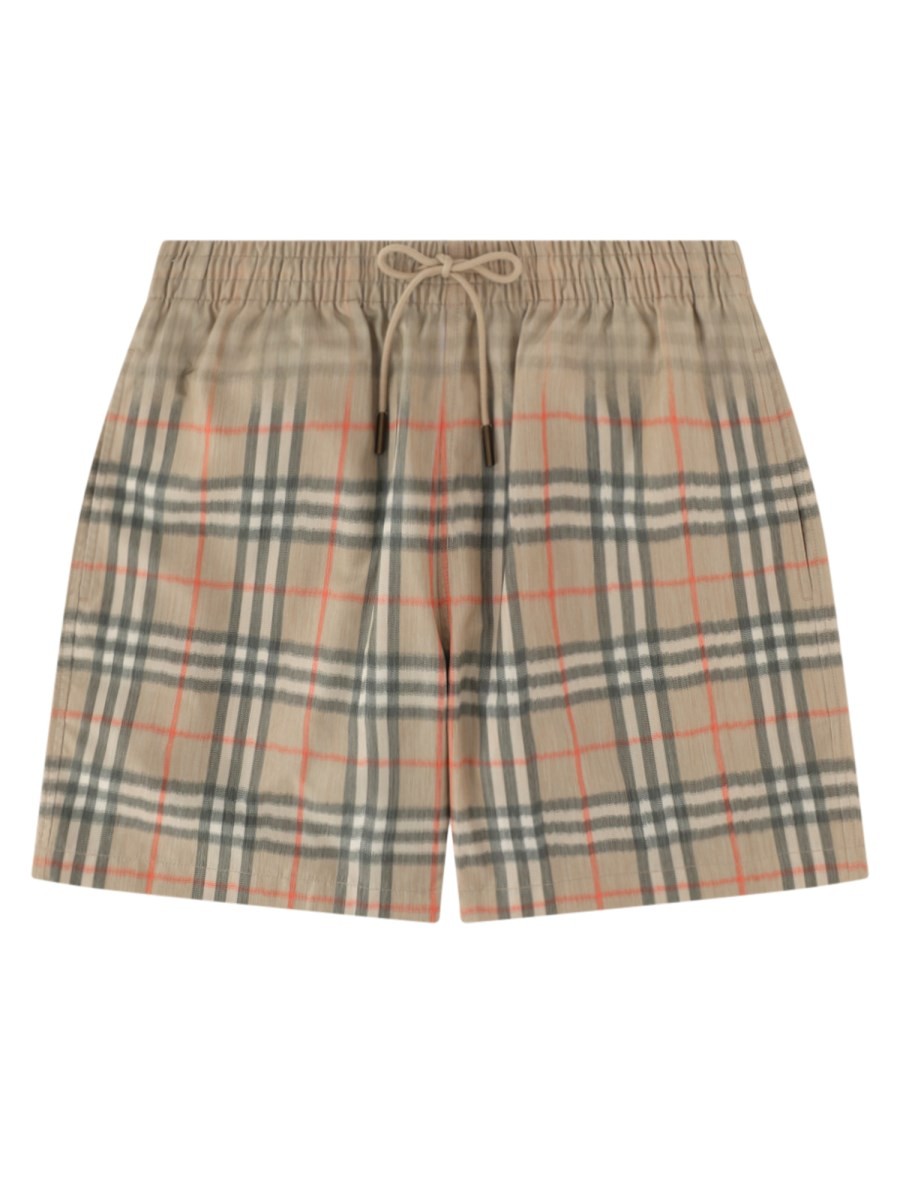 Burberry Costume Con Stampa Check