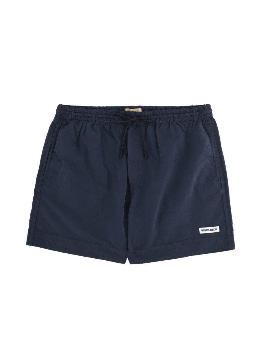 Woolrich Costume Da Bagno Con Logo
