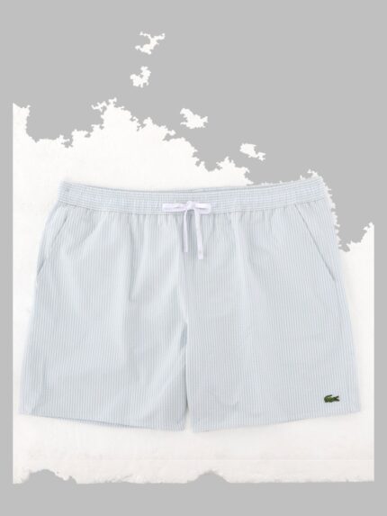Lacoste Costume Da Bagno Con Logo E Coulisse