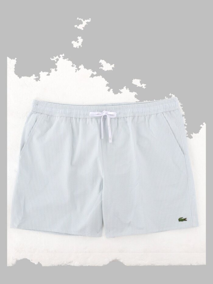 Lacoste Costume Da Bagno Con Logo E Coulisse