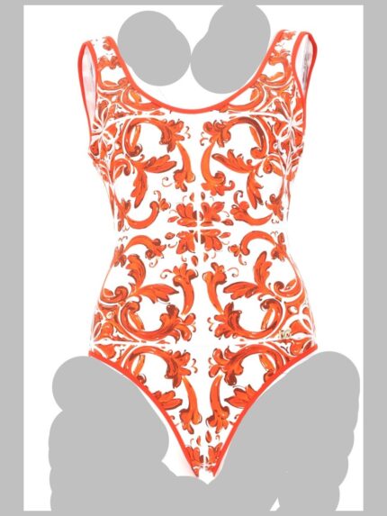 Dolce & Gabbana COSTUME INTERO STAMPA MAIOLICA