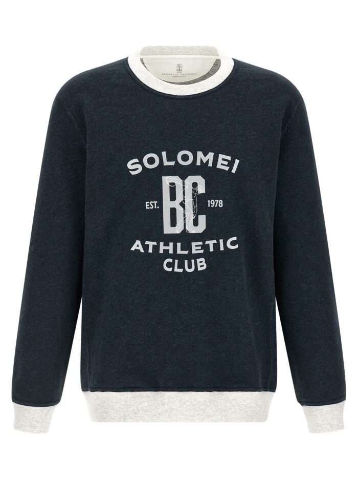 brunello cucinelli cotton and linen sweatshirt Brunello Cucinelli Cotton And Linen Sweatshirt