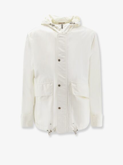 Brunello Cucinelli Cotton And Nylon Blend Jacket