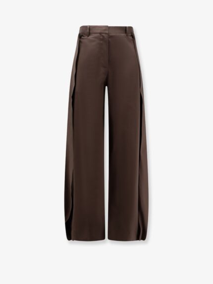 LOEWE Cotton And Silk Blend Trousers