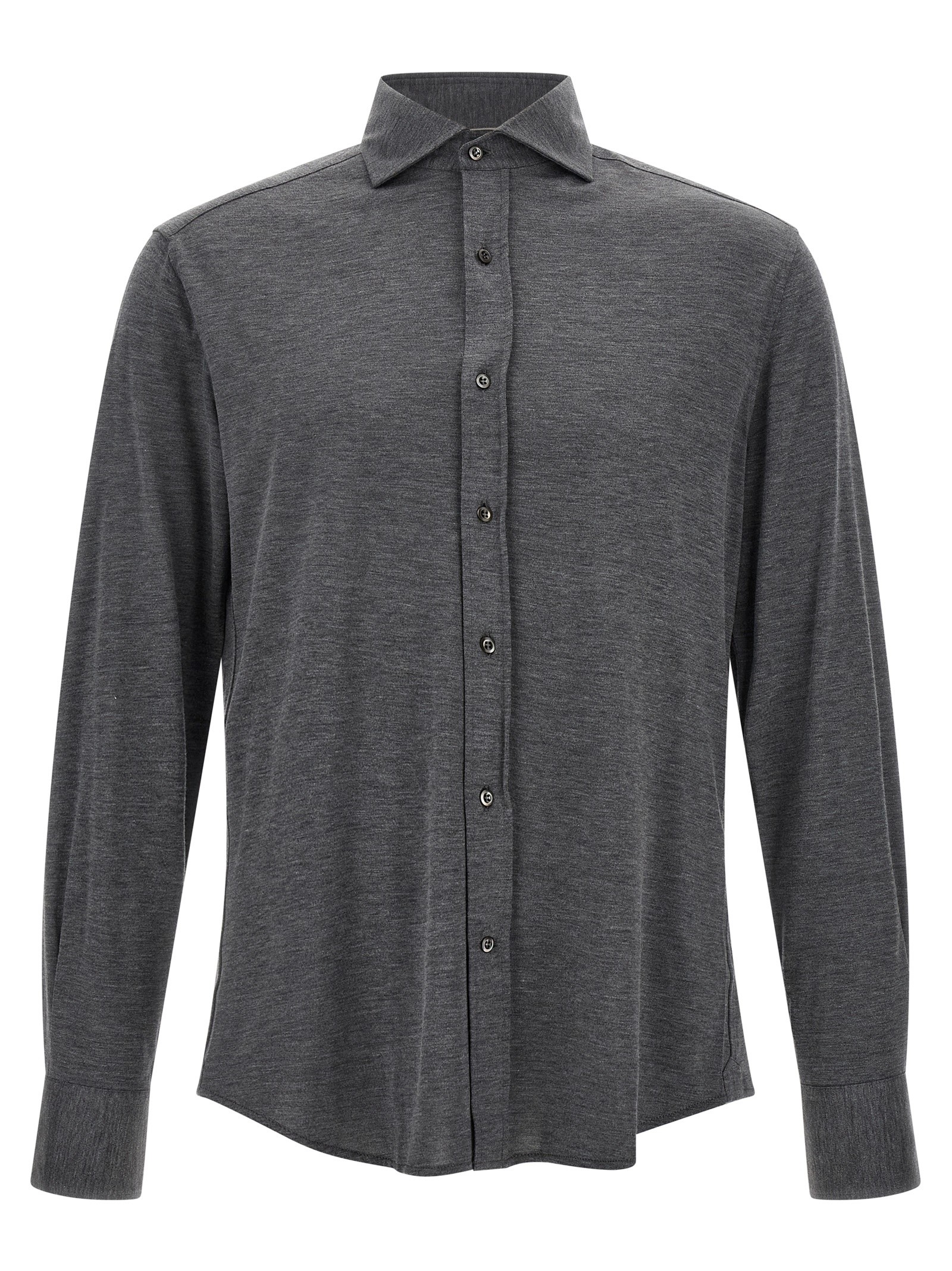 Brunello Cucinelli Cotton And Silk Shirt