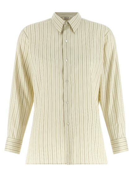 AURALEE Cotton And Silk Shirt