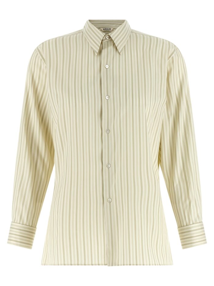 AURALEE Cotton And Silk Shirt