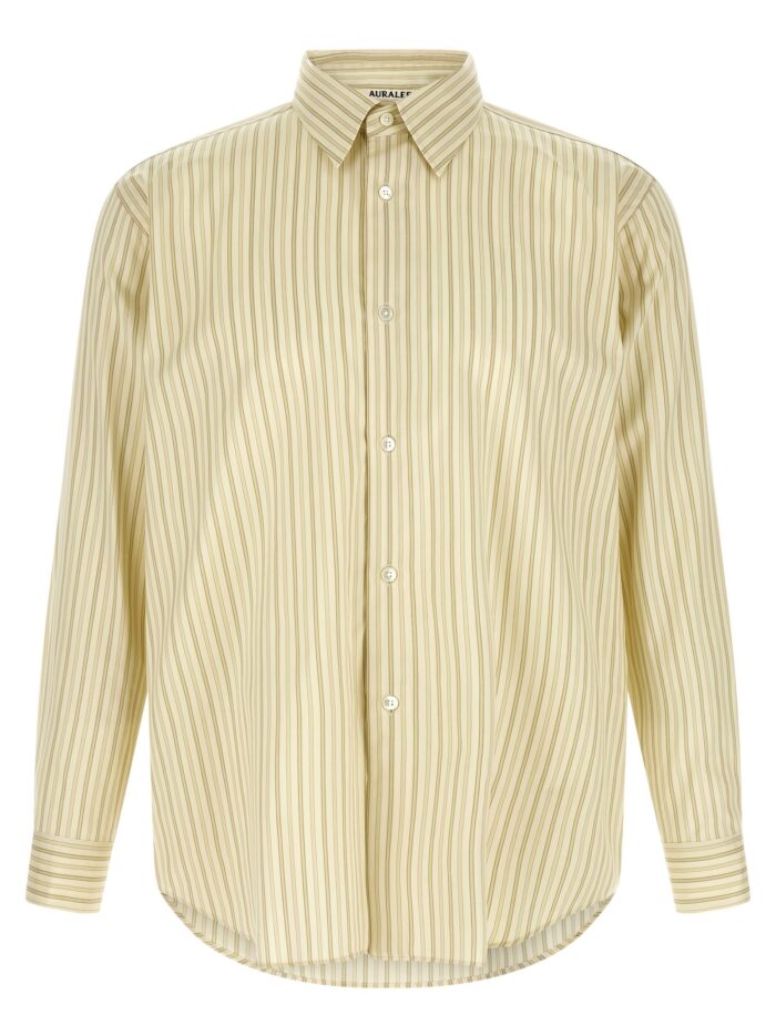 auralee cotton and silk shirt AURALEE Cotton And Silk Shirt