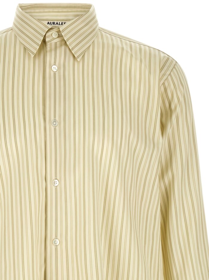 AURALEE Cotton And Silk Shirt
