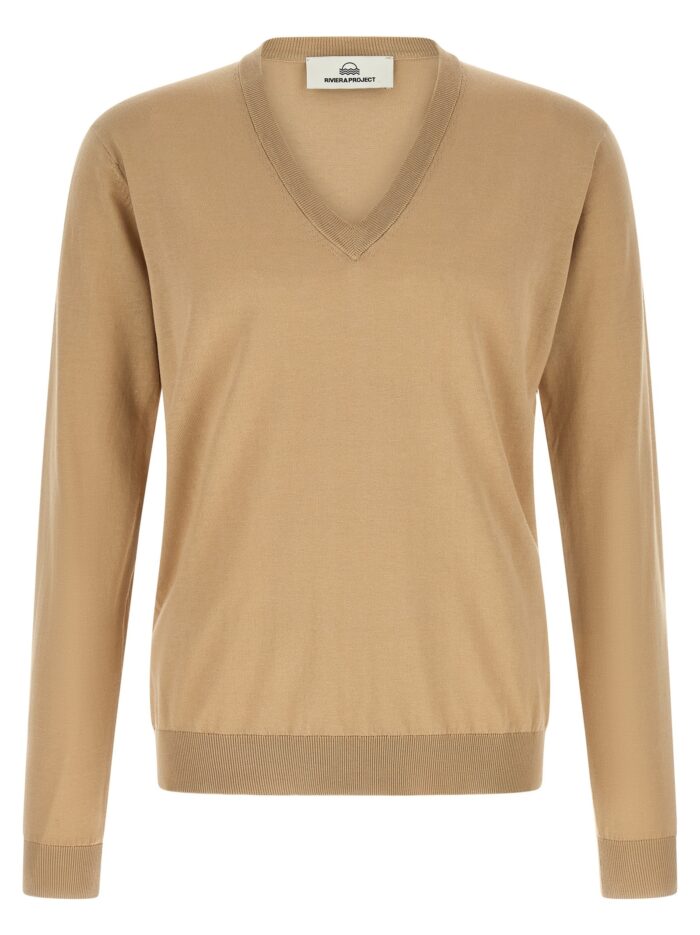 riviera project cotton and silk sweater RIVIERA PROJECT Cotton And Silk Sweater