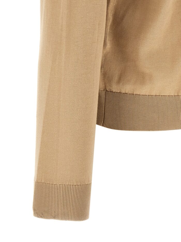 RIVIERA PROJECT Cotton And Silk Sweater