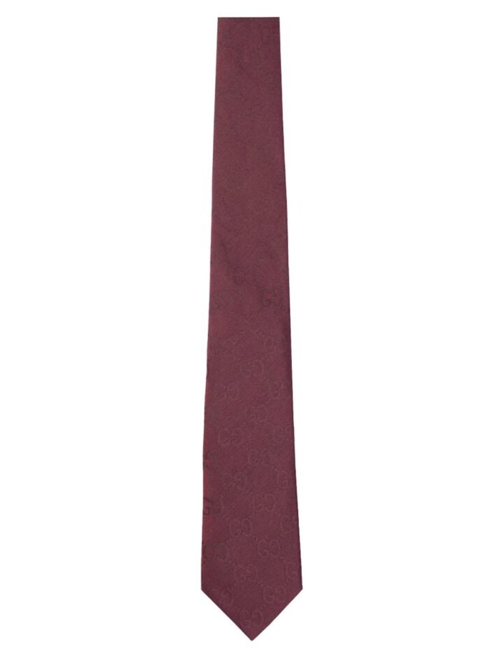 gucci cotton and silk tie Gucci COTTON AND SILK TIE