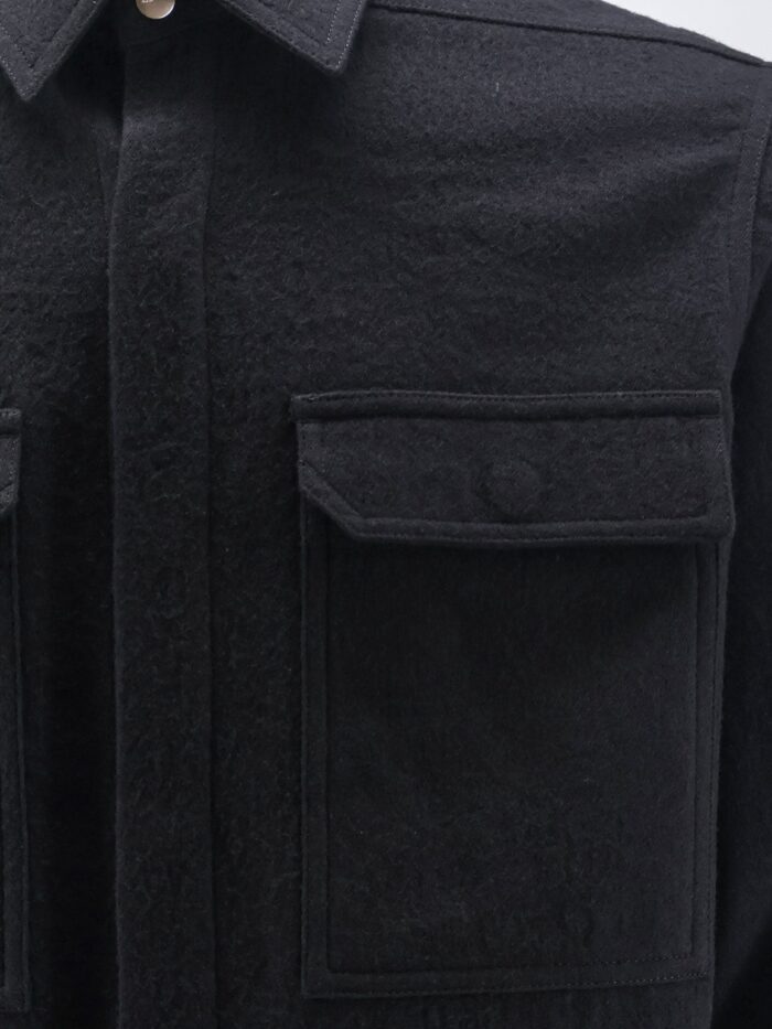 RICK OWENS Cotton And Wool Outershirt