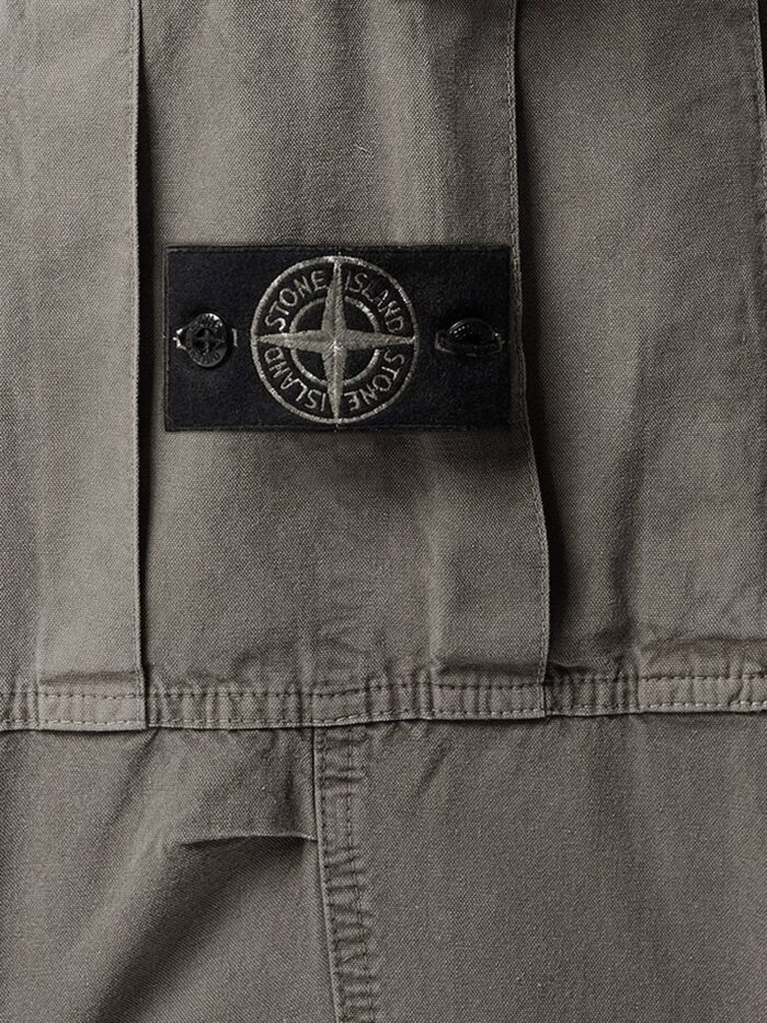 Stone Island Cotton Blend Cargo Pants