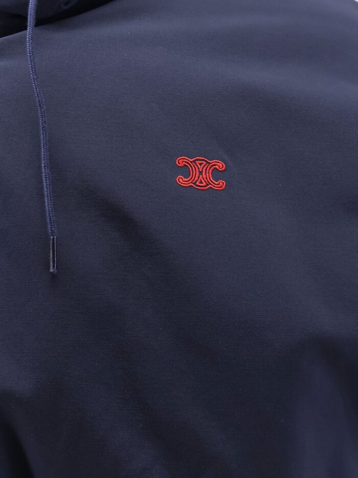 Celine Cotton Blend Hooded Jacket