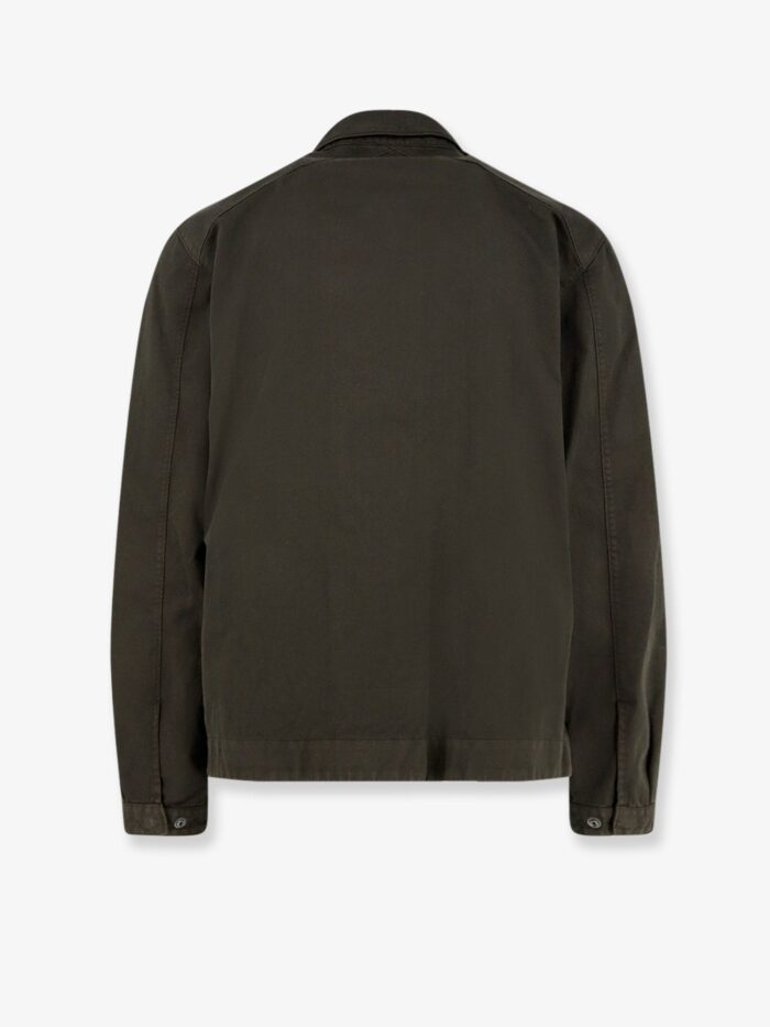 MASSIMO OSTI Cotton Blend Jacket With Logo Detail