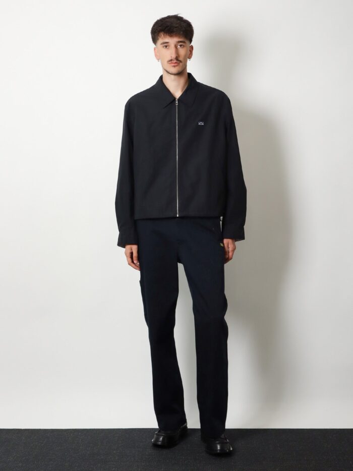 LOEWE Cotton Blend Jacket With Logo Embroidery