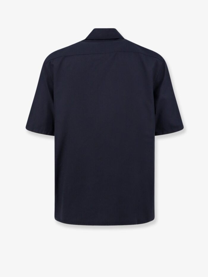 Moncler Cotton Blend Shirt With Zip