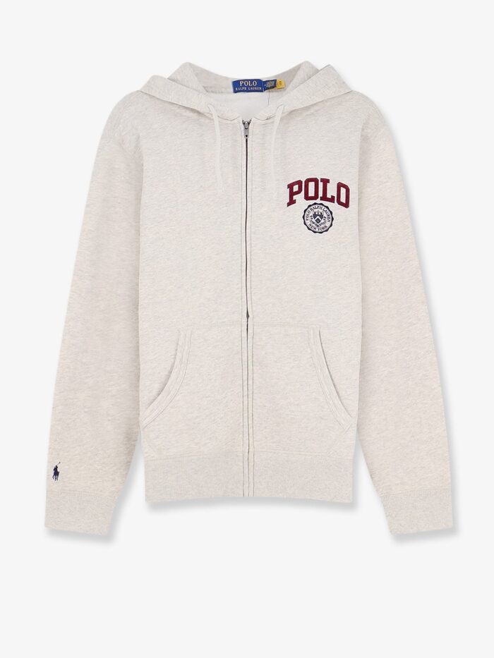 polo ralph lauren cotton blend sweatshirt with hood Polo Ralph Lauren Cotton Blend Sweatshirt With Hood