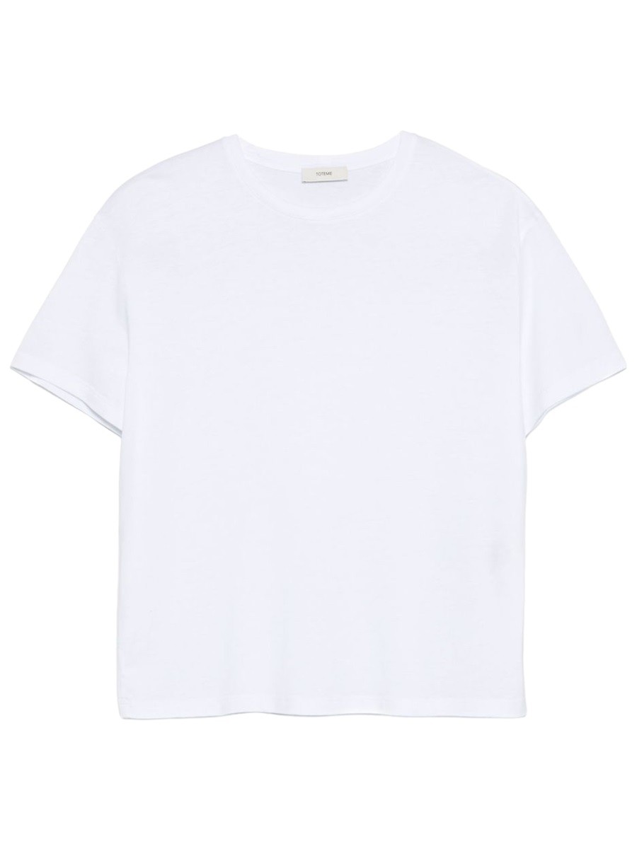 TOTEME COTTON BLEND T-SHIRT