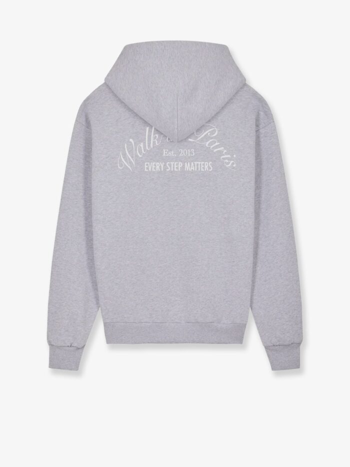 WALK IN PARIS Cotton Blend Zip-up Hoodie
