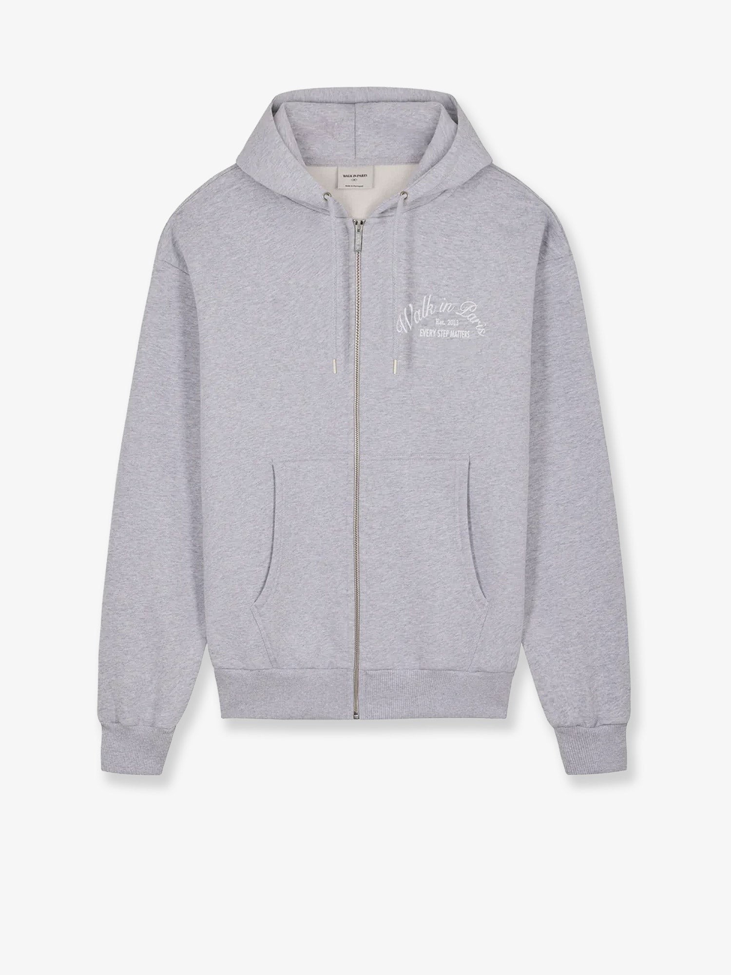 WALK IN PARIS Cotton Blend Zip-up Hoodie