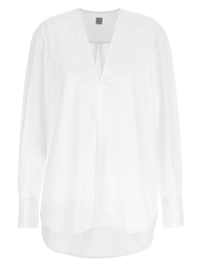 toteme cotton blouse TOTEME Cotton Blouse