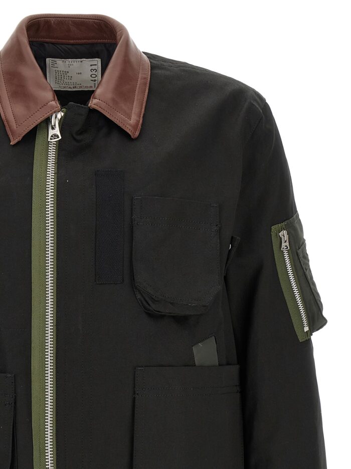 SACAI Cotton Blouson Jacket