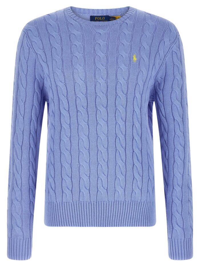 polo ralph lauren cotton braided sweater Polo Ralph Lauren Cotton Braided Sweater