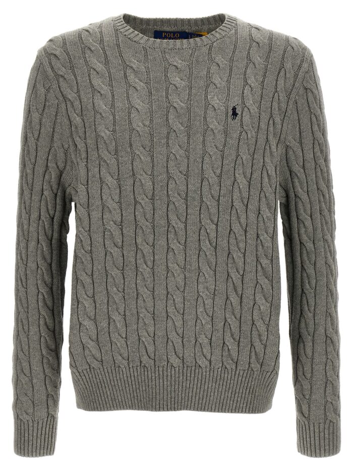 polo ralph lauren cotton braided sweater Polo Ralph Lauren Cotton Braided Sweater