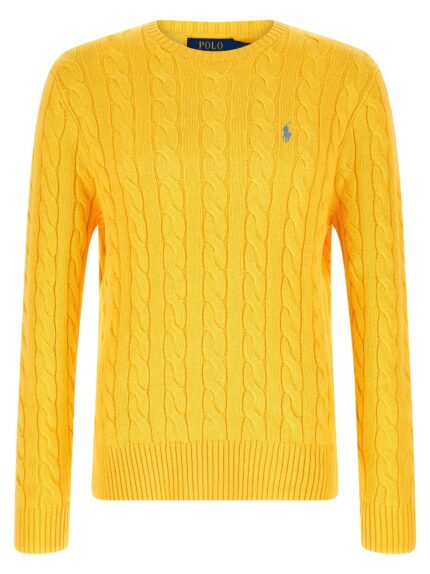 Polo Ralph Lauren Cotton Braided Sweater