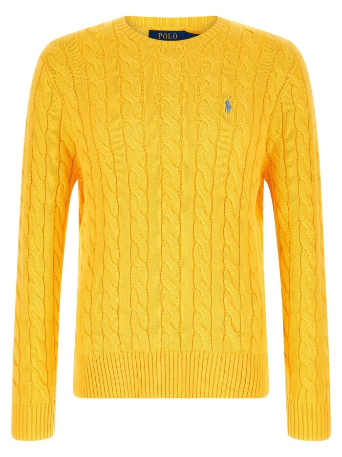 polo ralph lauren cotton braided sweater Polo Ralph Lauren Cotton Braided Sweater