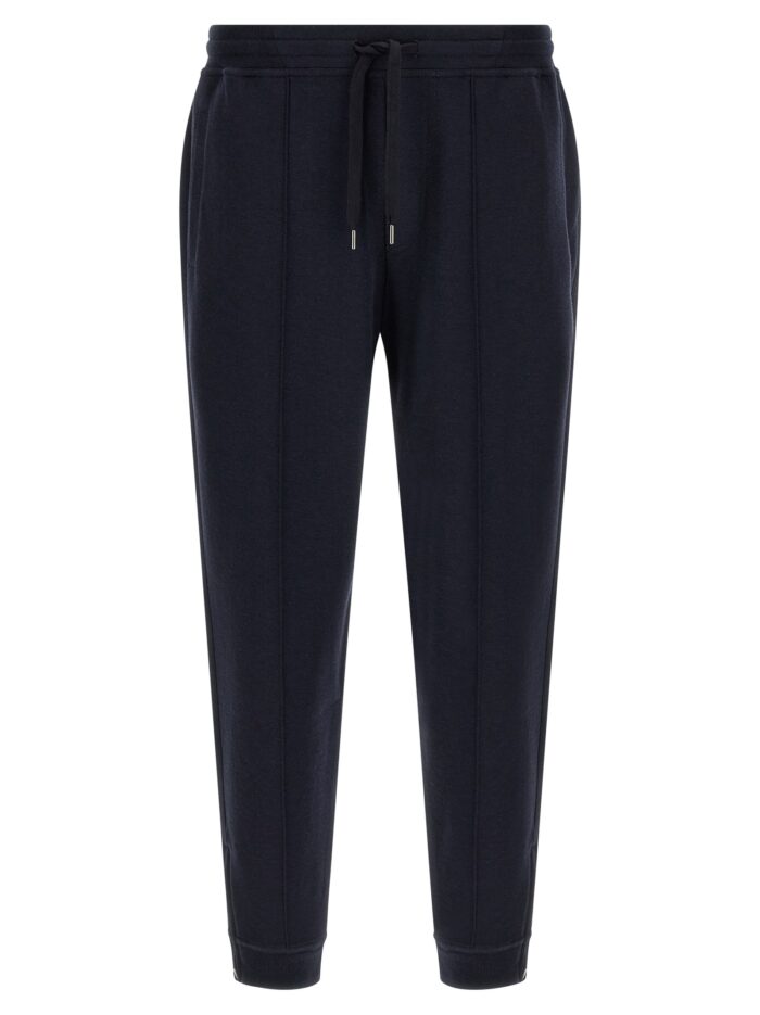 brunello cucinelli cotton, cashmere and silk joggers Brunello Cucinelli Cotton, Cashmere And Silk Joggers