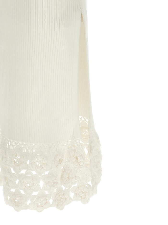 GANNI 'Cotton Crochet' Dress