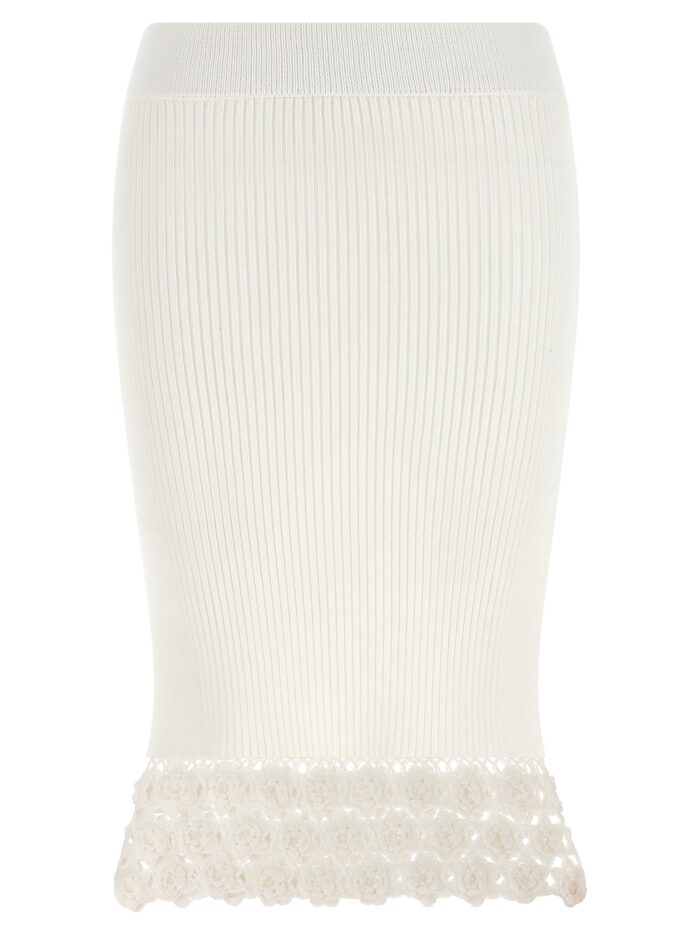 ganni 'cotton crochet' skirt GANNI 'Cotton Crochet' Skirt