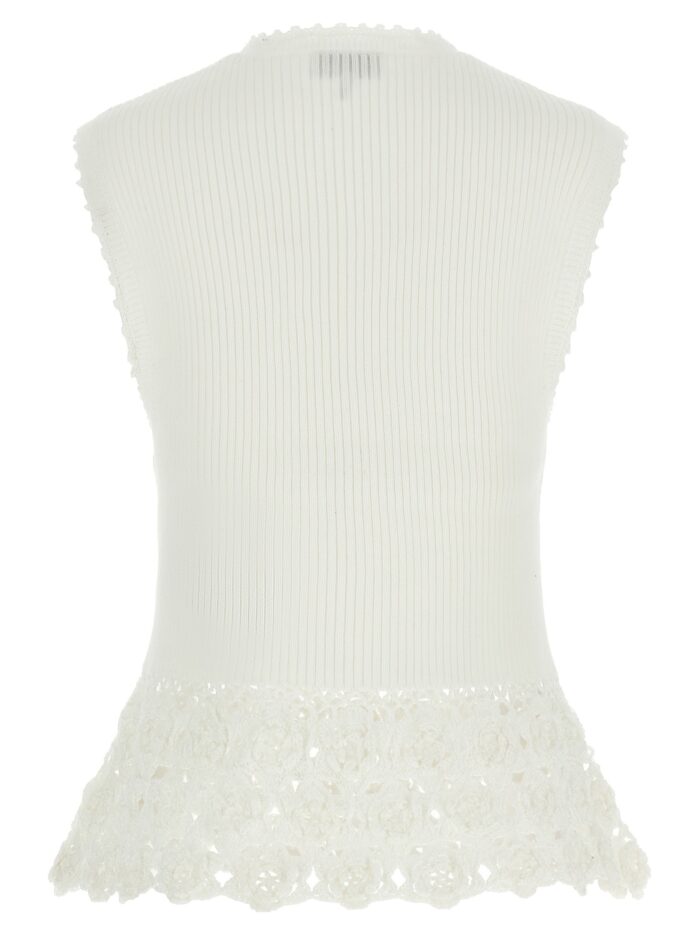 GANNI 'Cotton Crochet' Vest